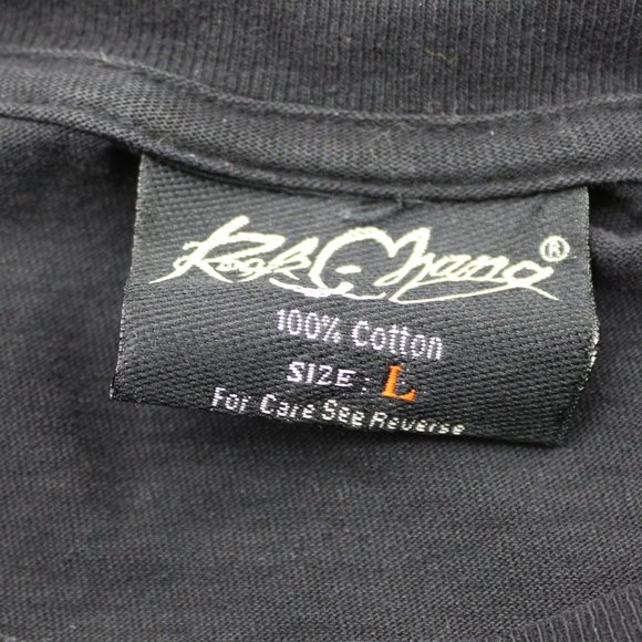 Retro Graphic T-shirt - Live by Gun Die by Gun Rock Chang - Men's Large - Picture 12 of 12